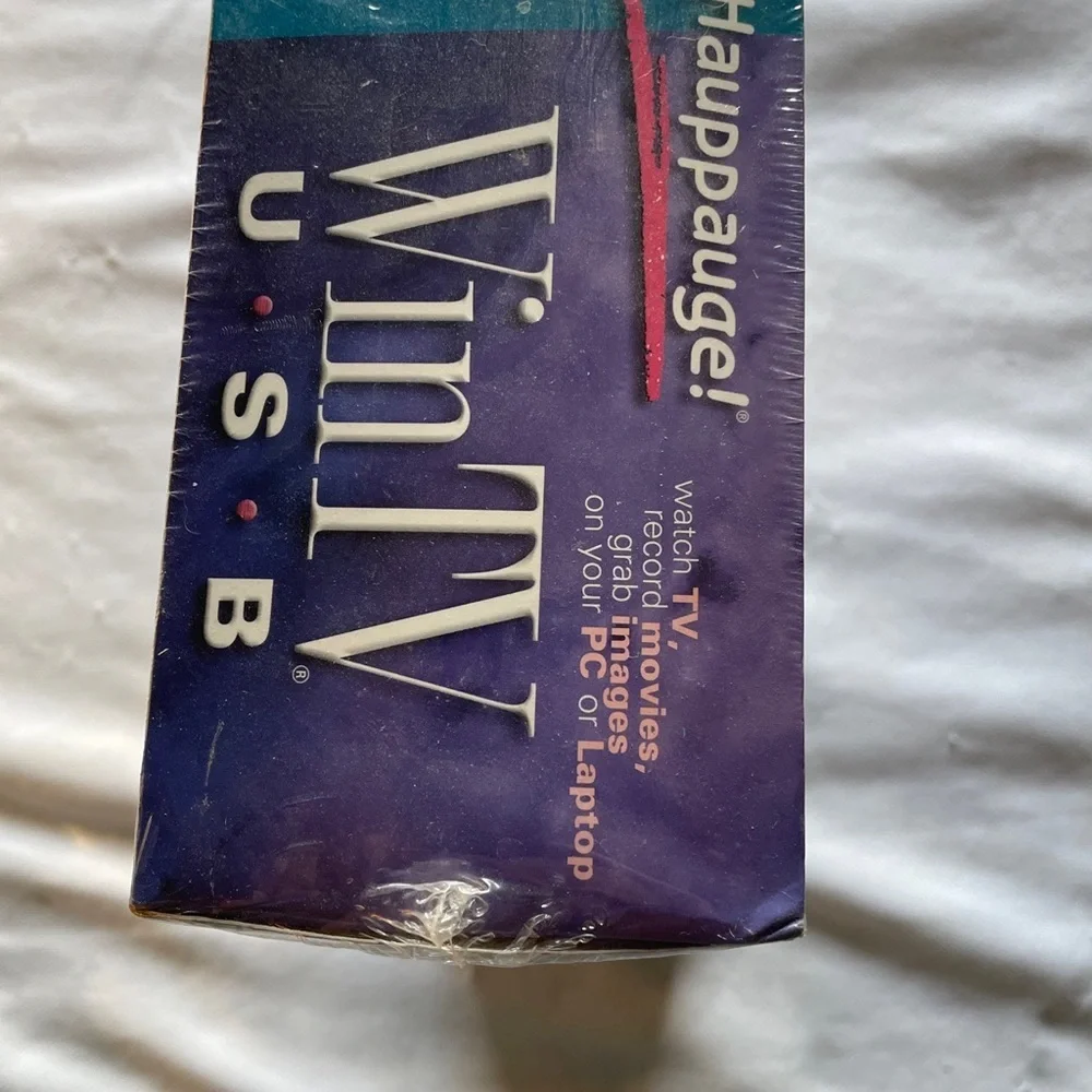 Vintage Hauppauge WinTV USB Model 602 New/Sealed in Retail Box